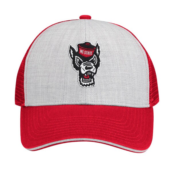 Grey/Red Adjustable Staple Core Hat